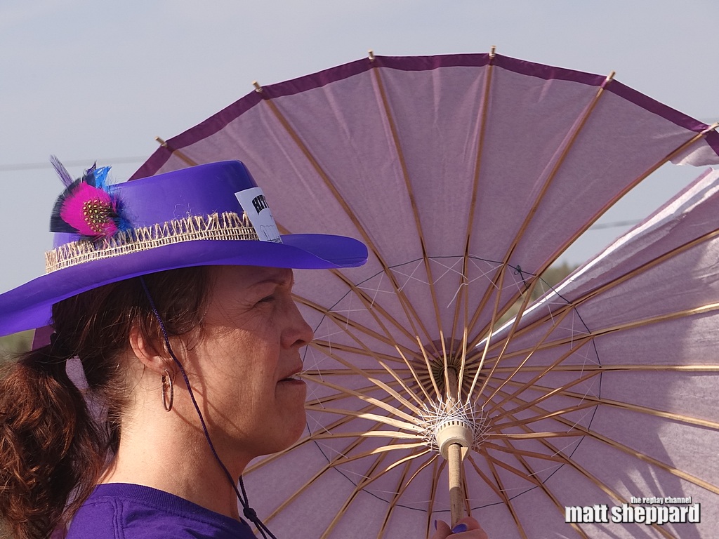 Paint Town Purple at Frontier Village.   More photos by Matt Sheppard at Facebook 